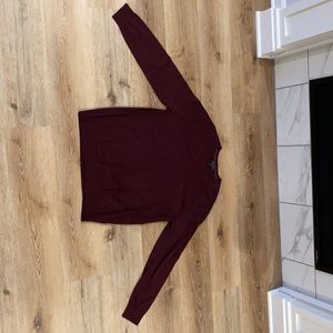 Banana Republic Men’s Wool Sweater Maroon Size Large